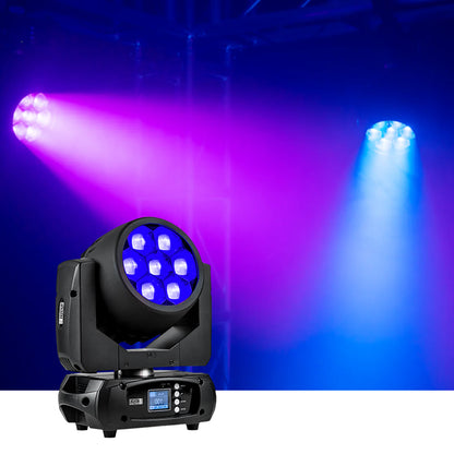 Event Lighting Lite LM7X30 - 7x 30W LED RGBW Zoom Wash Moving Head