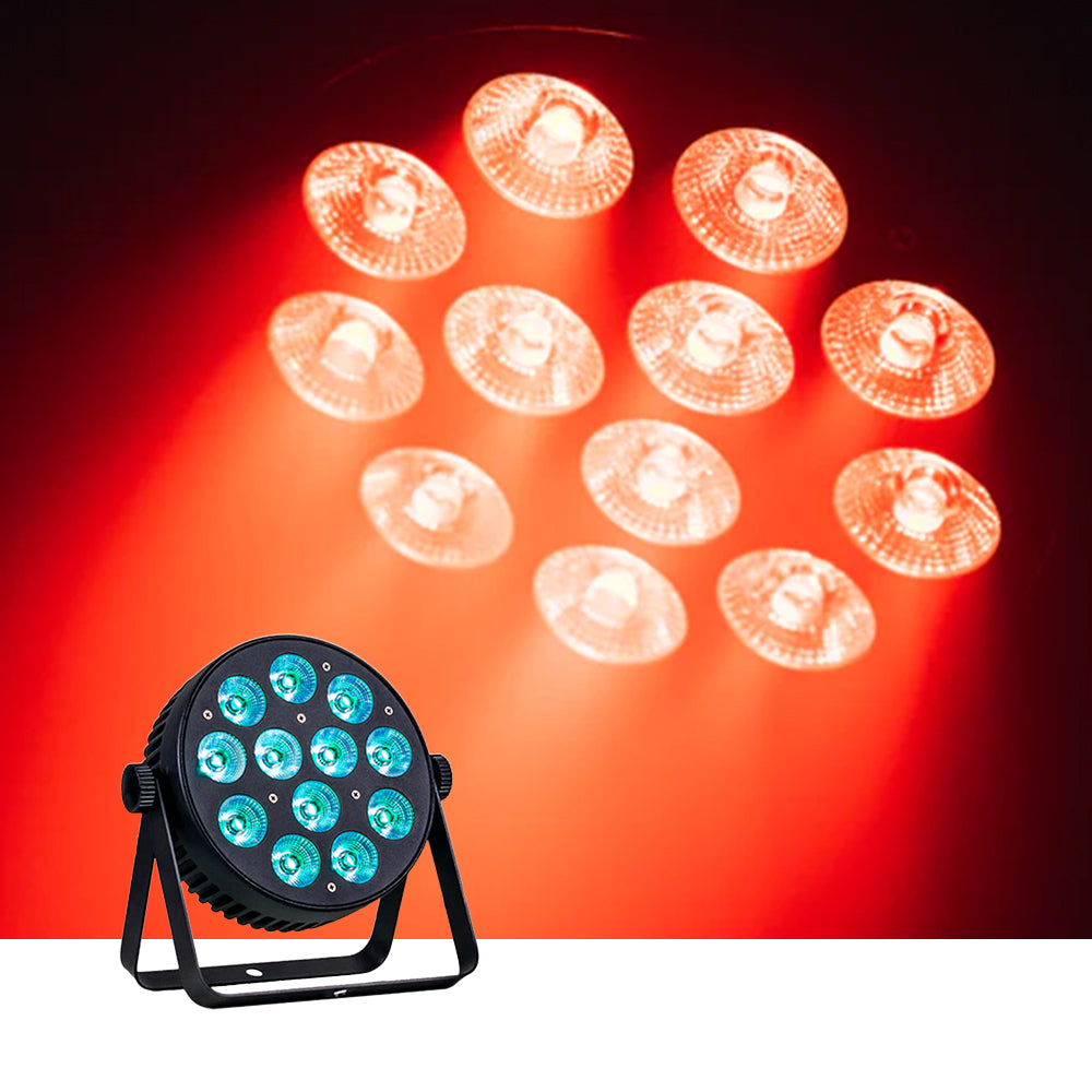 Event Lighting PAR12X8L - 12x8W LED RGBW Parcan with IR Remote