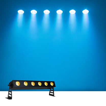 Event Lighting PIXBAR6X12 - 6x 12 W RGBWAU Pixel Control Bar