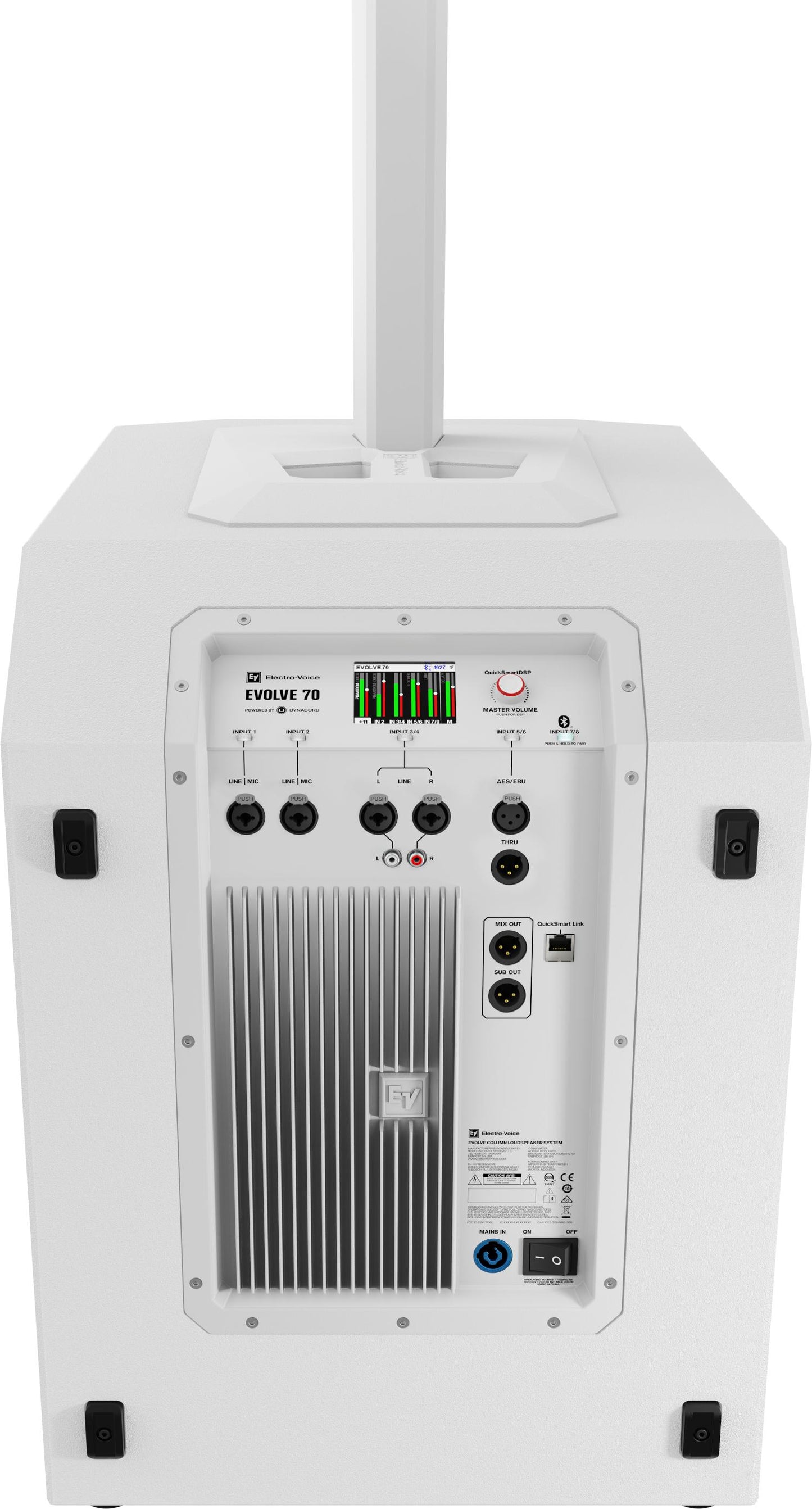 Hire - EV EVOLVE 70 PORTABLE COLUMN SYSTEM - WHITE
