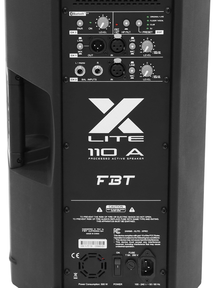 FBT X LITE 110A Processed Active Speaker