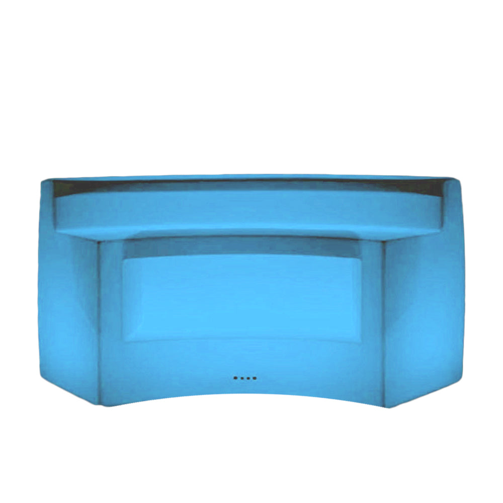 Hire - Glow Curve Bar with Shelf