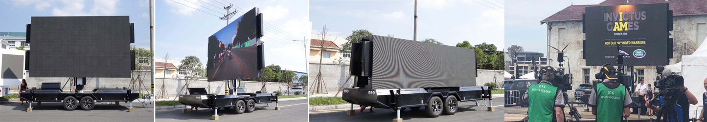 Hire - LED Trailer Screen size: 5x3m
