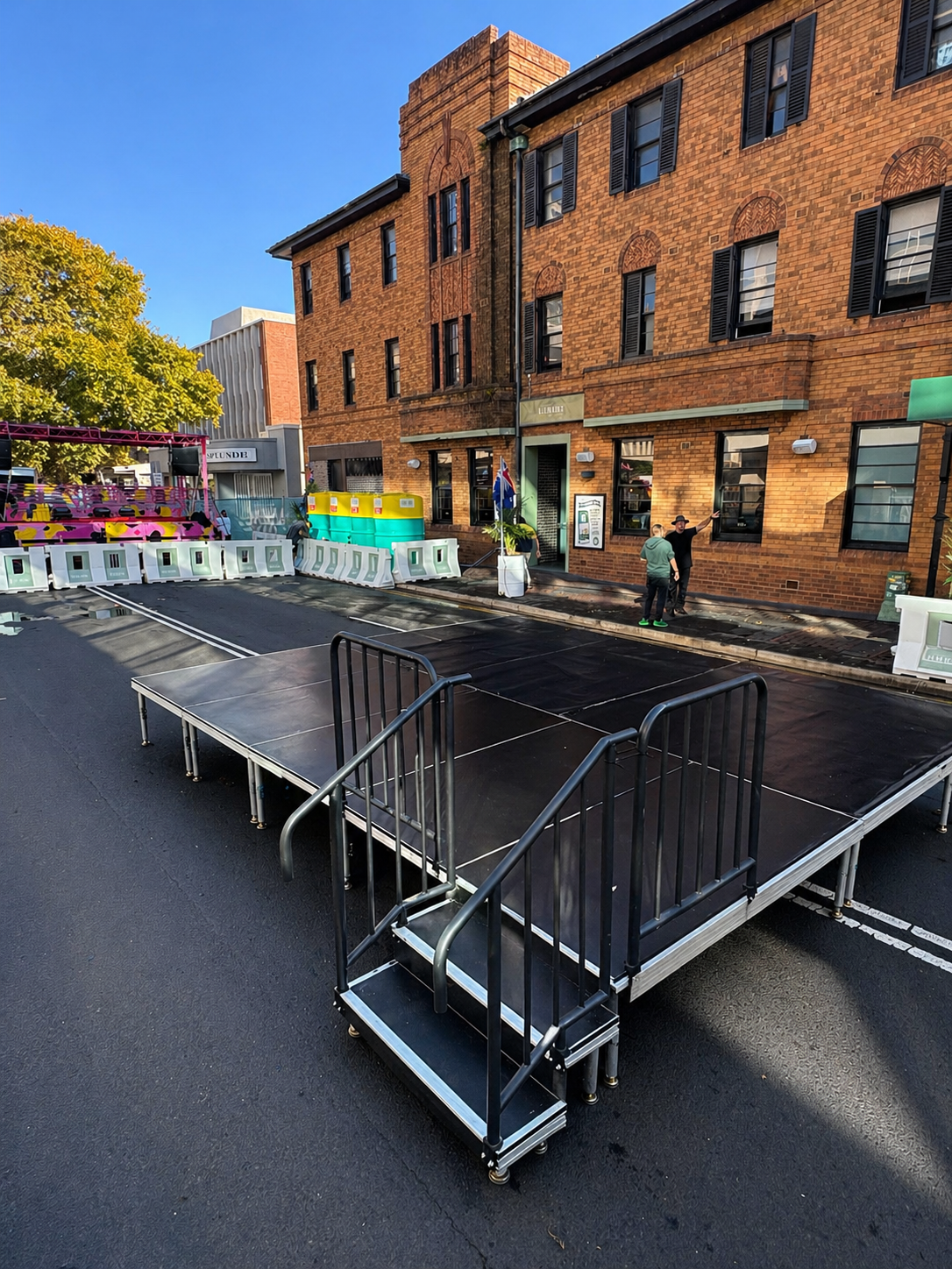 Hire - Stage Riser 5 mtrs x 4 mtrs