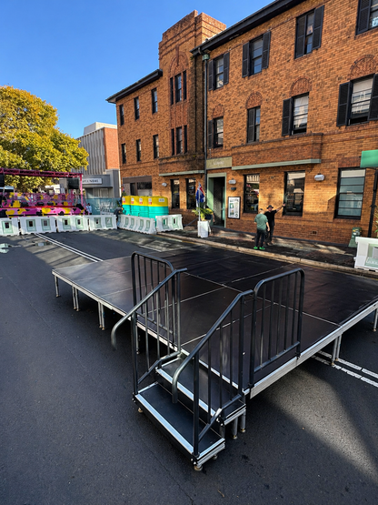 Hire - Stage Riser 5 mtrs x 4 mtrs