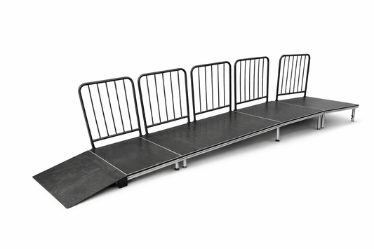 Hire - Straight Disable Ramp 40cm Height x 1 mtr Wide