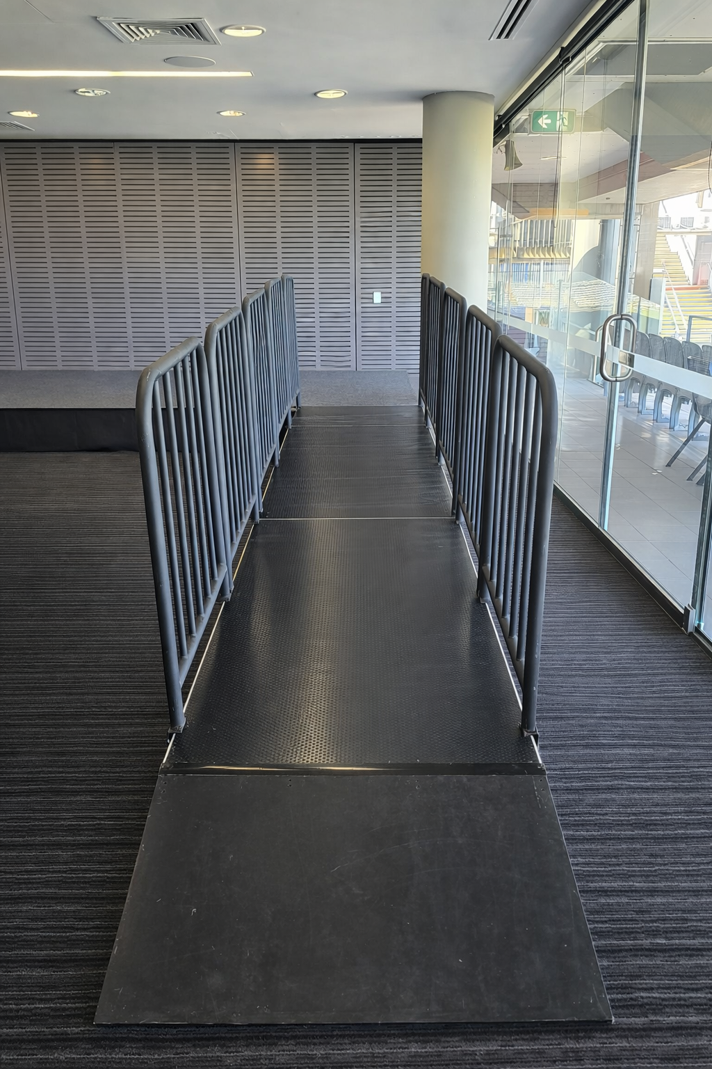 Hire - Straight Disable Ramp 40cm Height x 1 mtr Wide