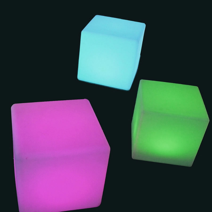 Hire - Glow Cubes 40cm