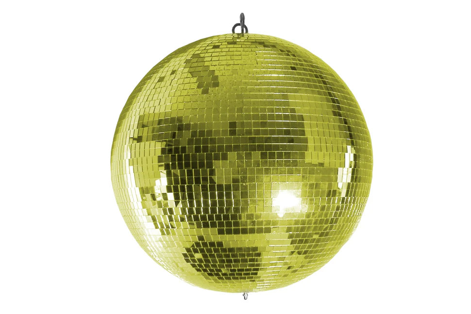 Gold Mirror Ball 16" (40cm)