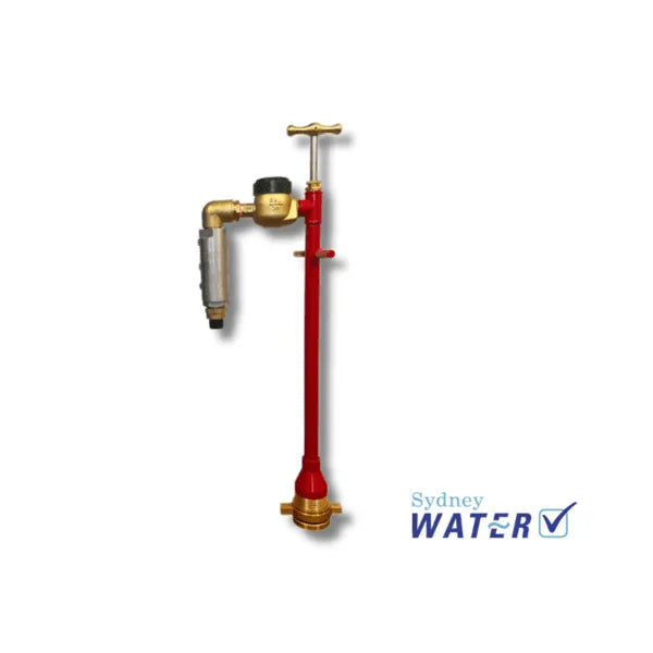 HIRE - Standpipe 25mm Metered Standpipe + Backflow