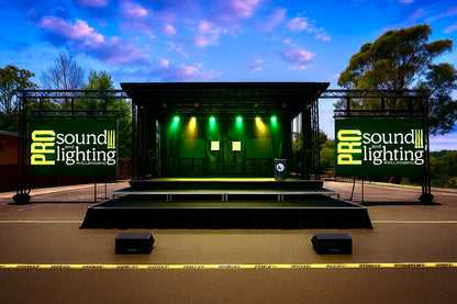 Hire - Mobile Trailer Stage Hire for Festivals & Events 8m x 6m