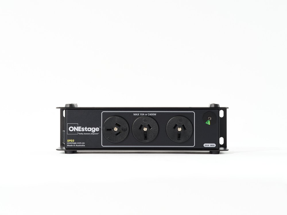 ONESTAGE SPD3 STAGE POWER DISTRO 3 OUTLET