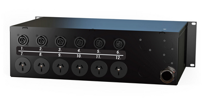 ONESTAGE PD1210-X MOUNTABLE 3-P PWR DISTRO 12 OUTLET - SKU OS-PD1210-X