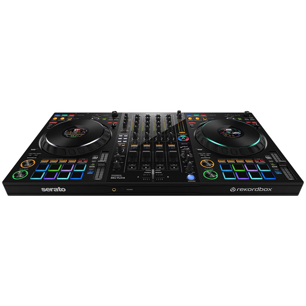 Pioneer DDJFLX10 4 Channel Stems DJ Controller for Rekordbox & Serato DJ Pro