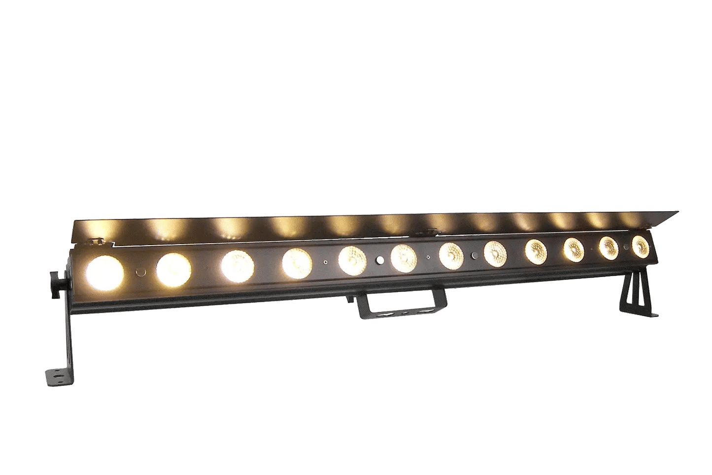 Event Lighting  PIXBAR12VW-WH - 12 x 6W CW/WW/A Pixel Control Bar with barndoor (White)