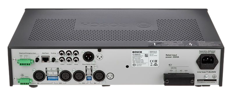 Bosch 120 Watt 2 Zone Mixer Amplifier  PLE-1MA120