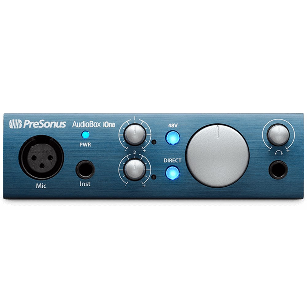 Presonus AudioBox iOne USB & iPad Audio Interface w/ Studio One Artist DAW & Studio Magic