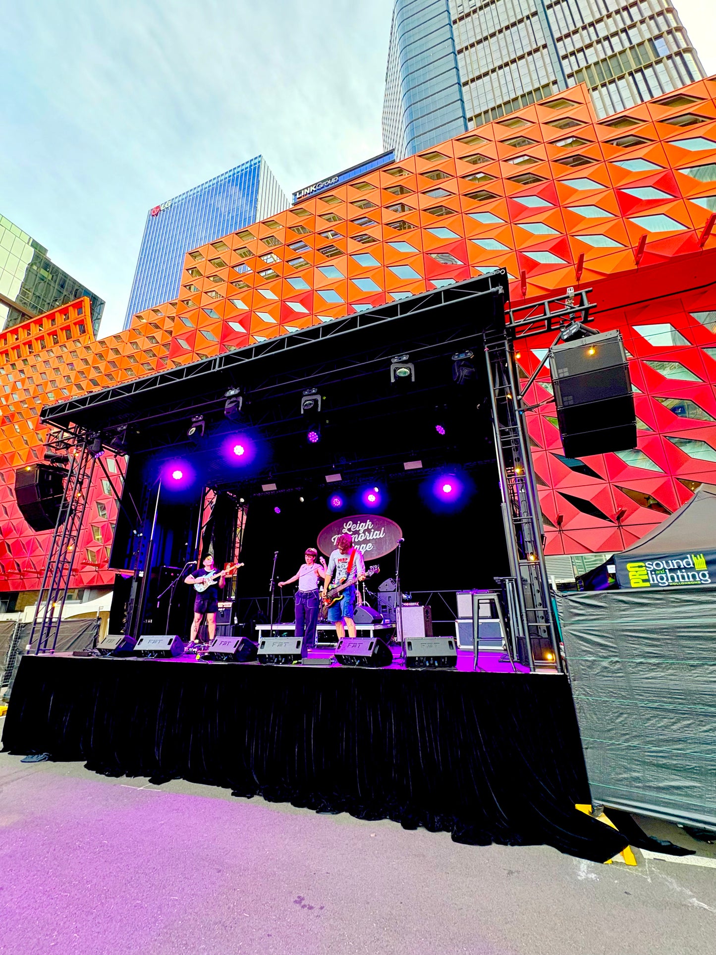 Hire - Mobile Trailer Stage Hire for Festivals & Events 8m x 6m