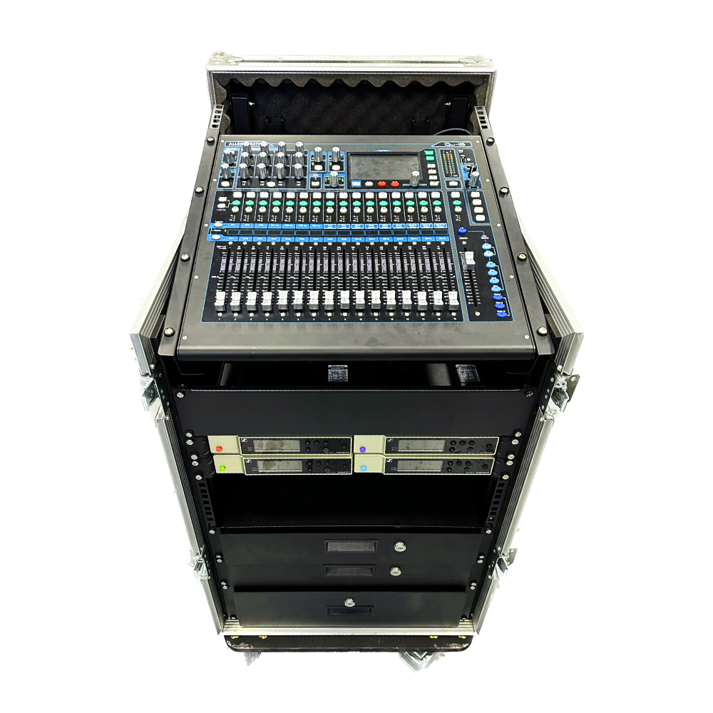 Hire - QU16 Mixer Rack with 4 x Sennheiser Wireless Mic's