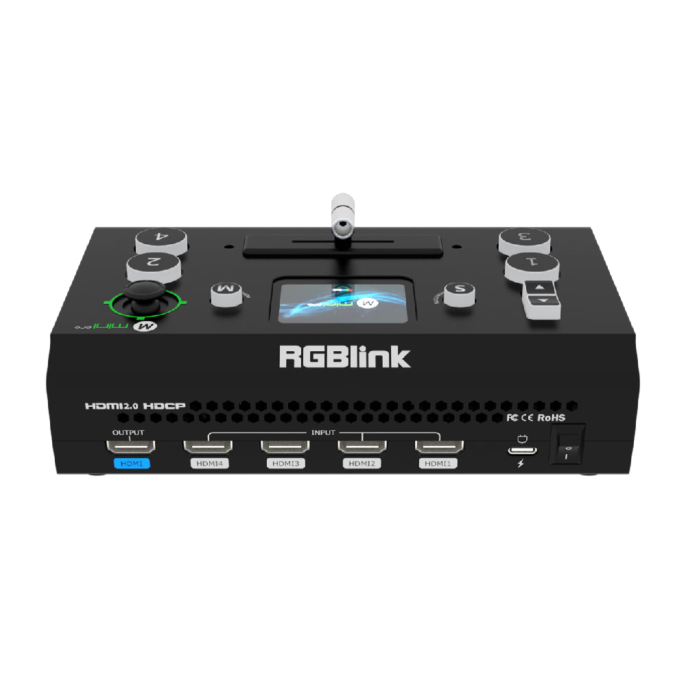 RGBlink Mini Live Pro Streaming Switcher w/ 4K HDMI Inputs