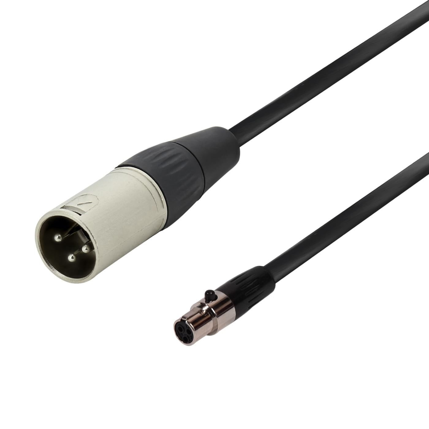 Premium Mini XLR Female to XLR Male Cable - 1m