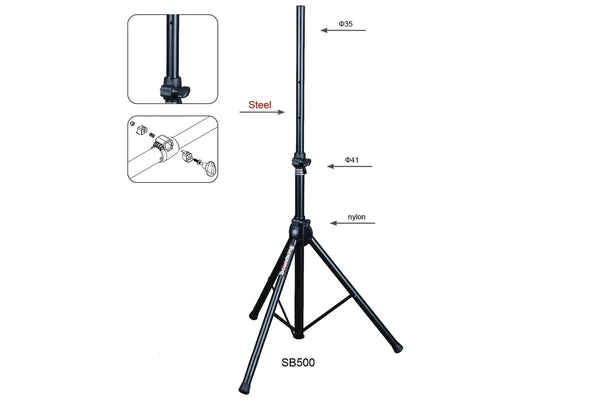 SoundKing  SB500 - SSS Folding Telescopic Speaker Stand