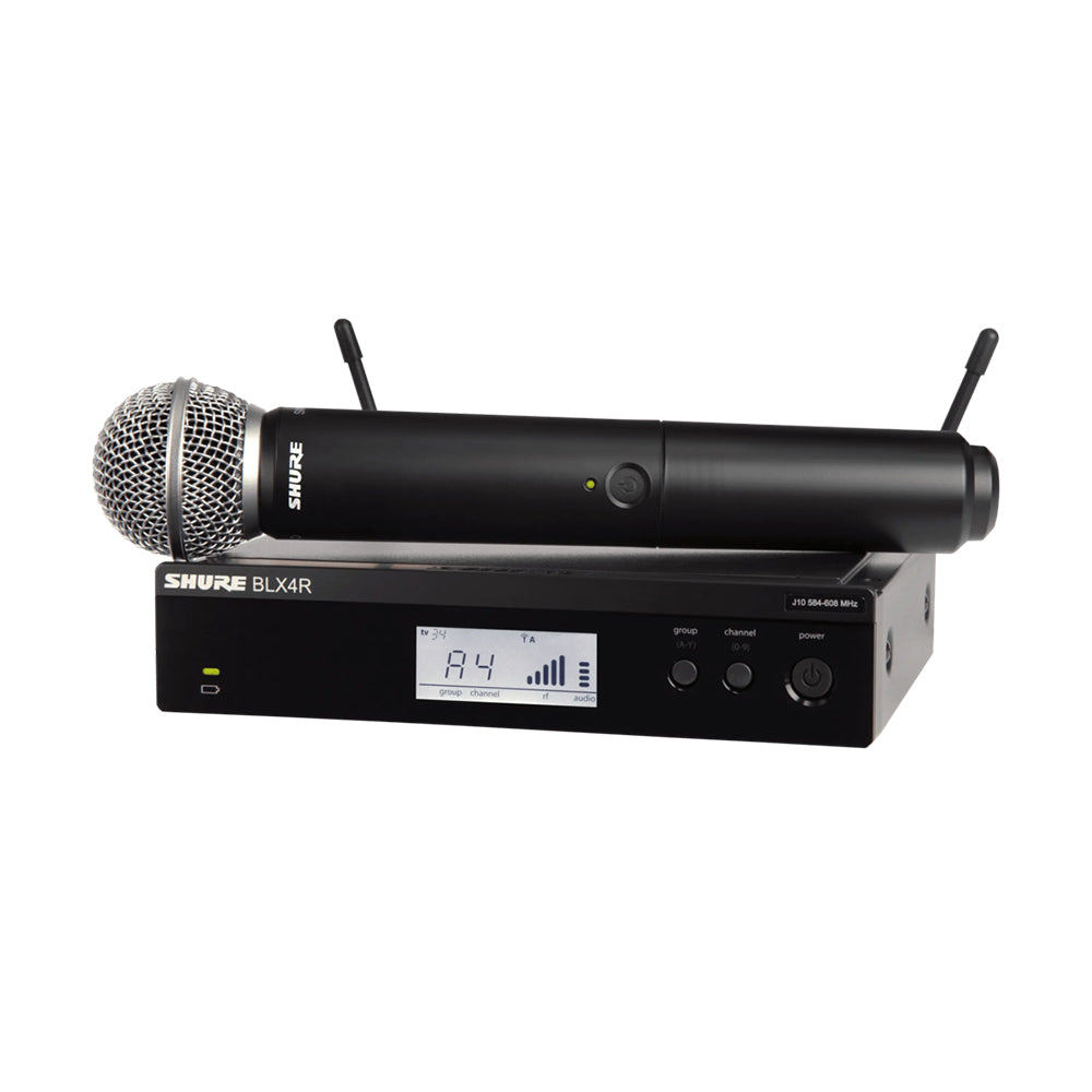 Shure BLX24R / PG58 Handheld Wireless System M17 (Rack)