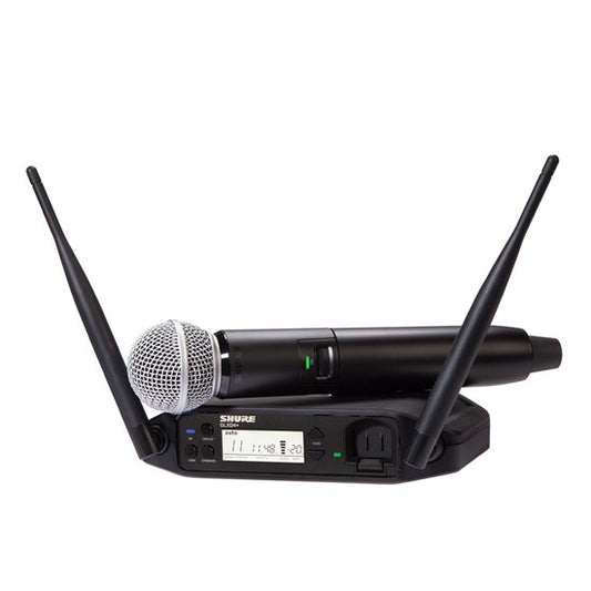 Shure GLXD24+ / SM58 Digital Wireless Handheld System w/ SM58 Vocal Microphone