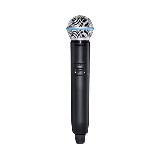 Shure GLXD2+ / B58 Digital Wireless Dual Band Handheld Transmitter Beta 58 Vocal Mic