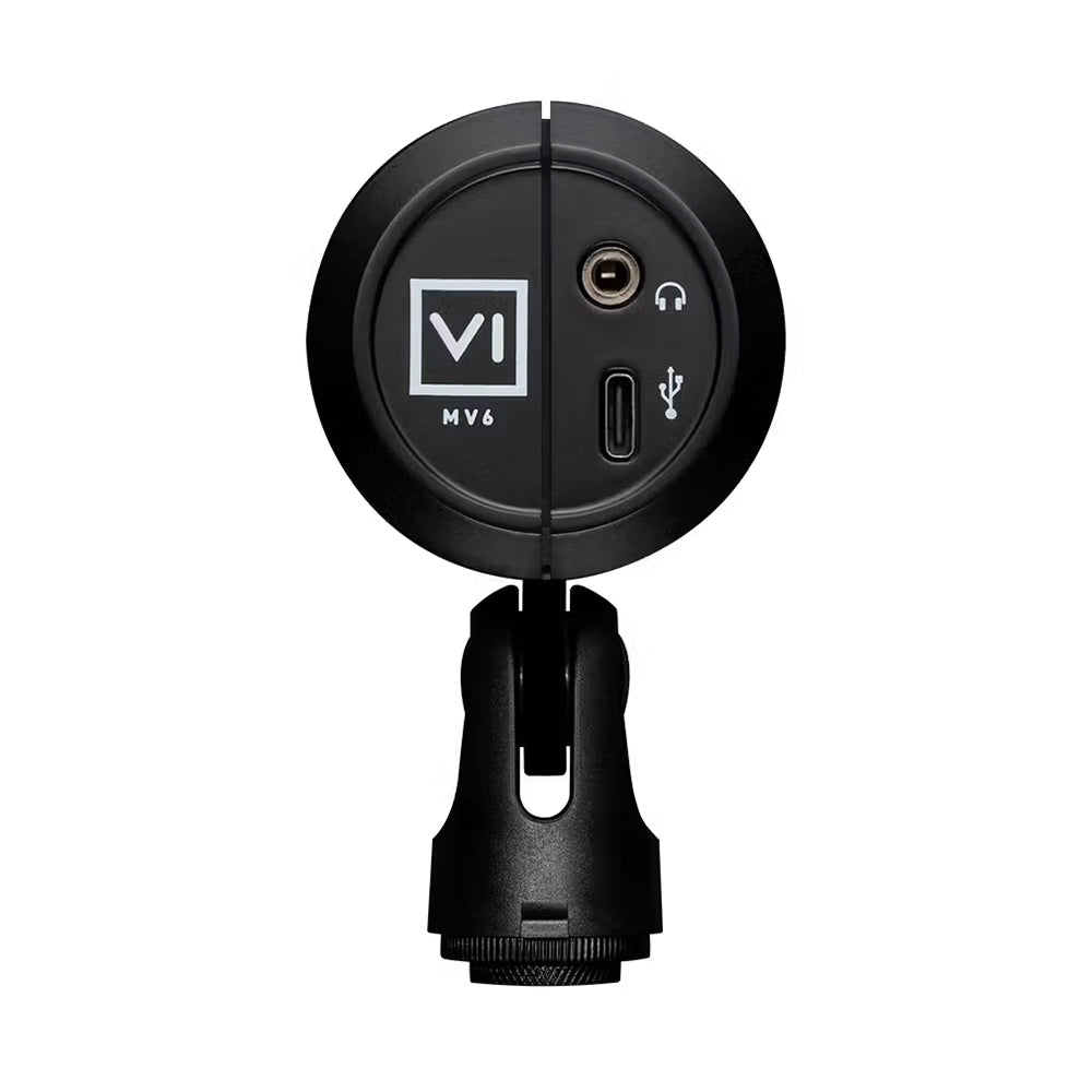 Shure Motiv MV6 USB Dynamic Gaming & Speech Microphone (Black)