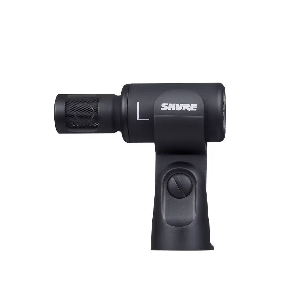 Shure Motiv MV88+ Stereo USB Microphone (Black)