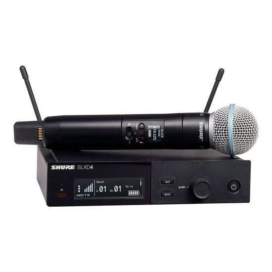 Shure SLX-D-24/B58 Digital Beta 58 Handheld Wireless System (H57 Band)