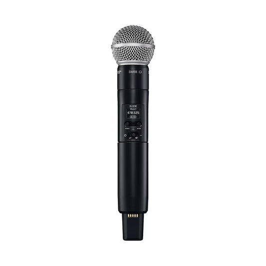 Shure SLXD2 / SM58 Wireless Digital Handheld Transmitter (H57 Band)