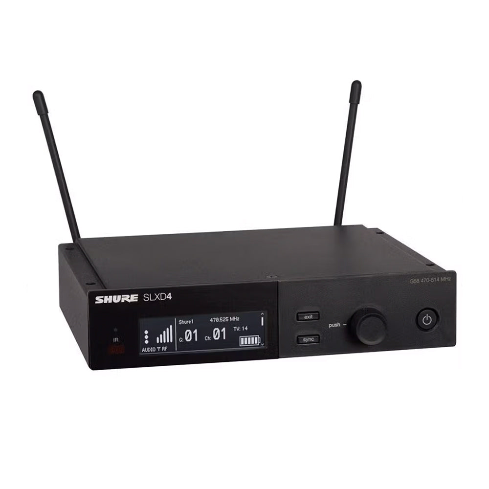 Shure SLXD4 Digital Wireless Receiver H57 Band