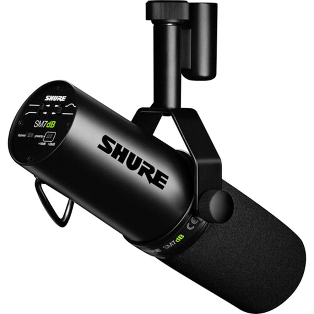 Shure SM7dB Dynamic Vocal Microphone w/ Built-in Preamp