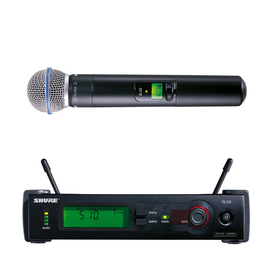 Hire - Shure SLX2 Beta 58 Wireless Handheld