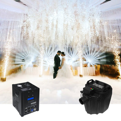 Hire - Wedding Spark Machine and Dryice Effect