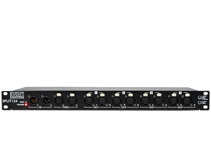 Event Lighting  SPLIT124 - 4-way DMX Splitter