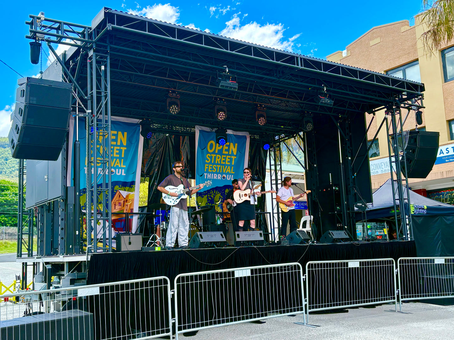 Hire - Mobile Trailer Stage Hire for Festivals & Events 8m x 6m