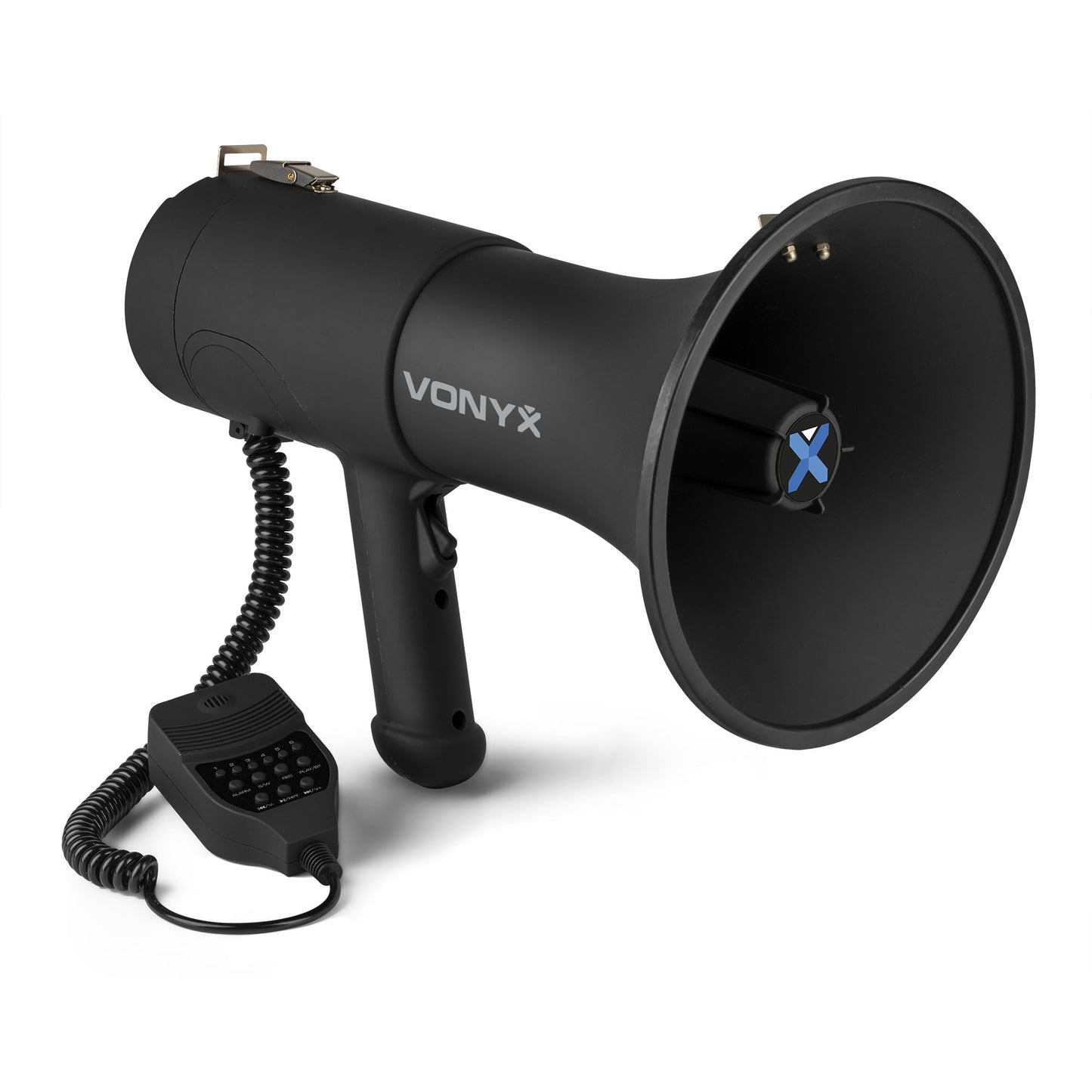 Vonyx MEG075 SWAT Megaphone w/ Bluetooth 75W – Matte Black