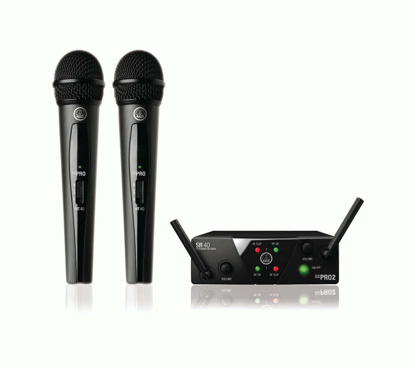 AKG WMS 40 MINI US25 DUAL VOCAL A+C