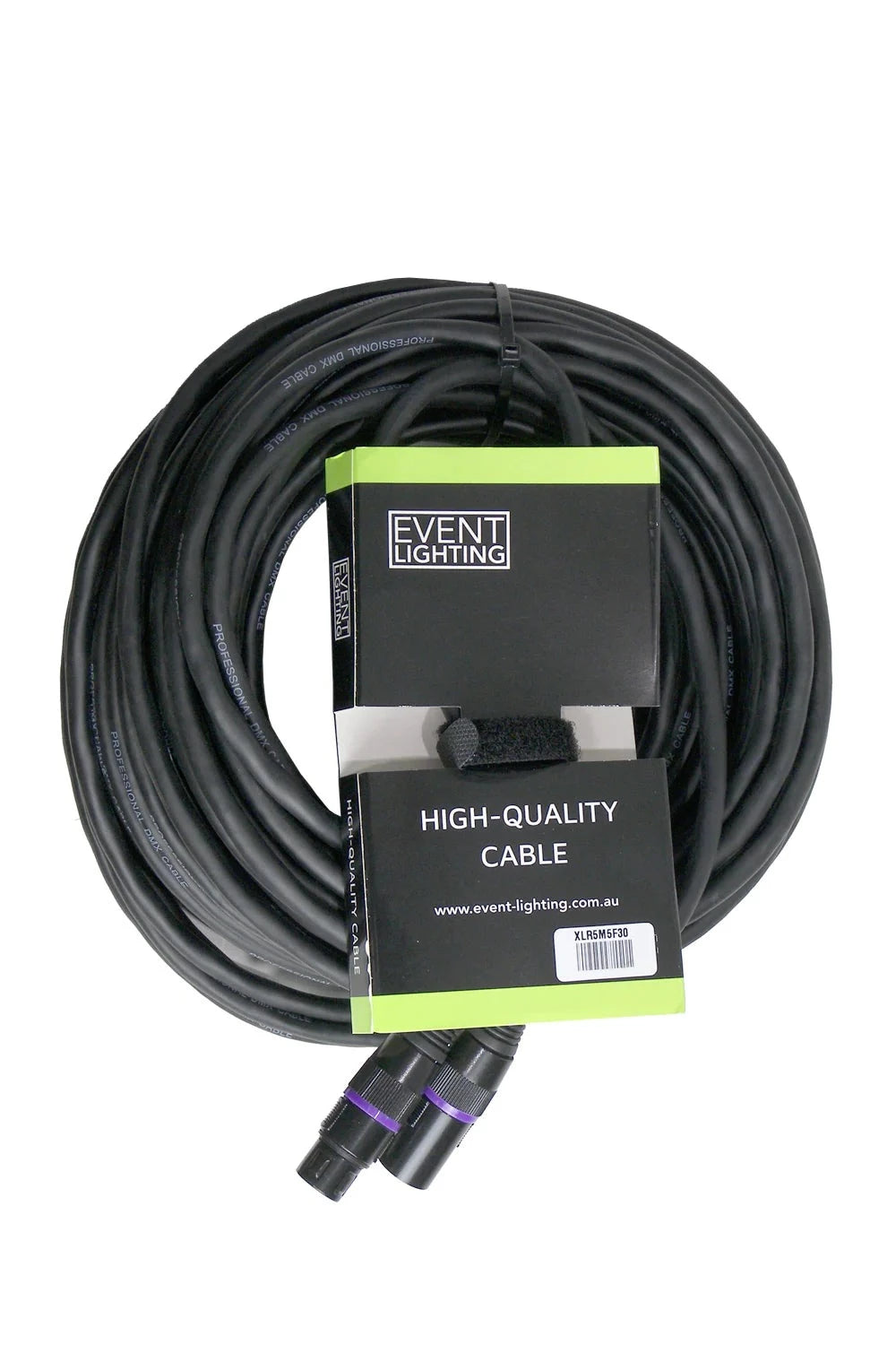 Event Lighting XLR5M5F30 - 5-pin DMX Cable (30m)
