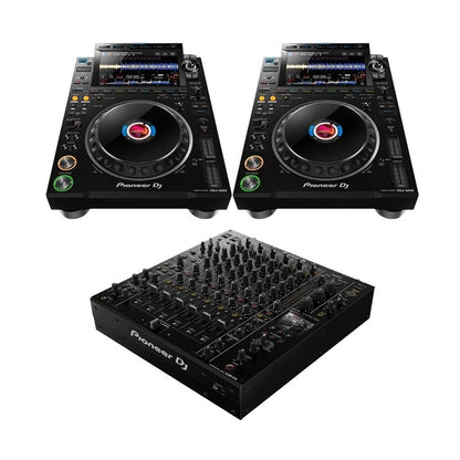 Hire - Pioneer Pro DJ Package w/ CDJ3000 Media Players & DJMV10 Mixer