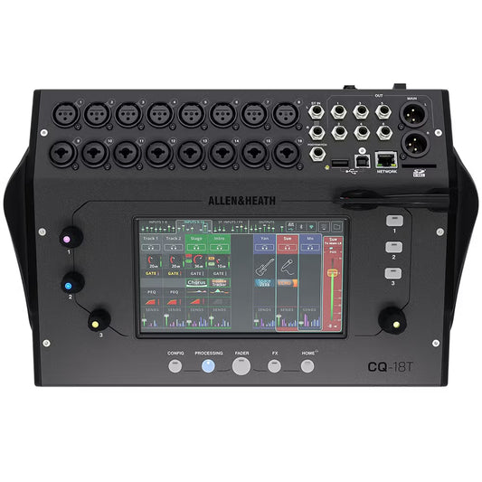 Hire - Allen & Heath CQ18T 18-Channel Touchscreen Digital Mixer w/ Wi-Fi, Bluetooth & SD/USB