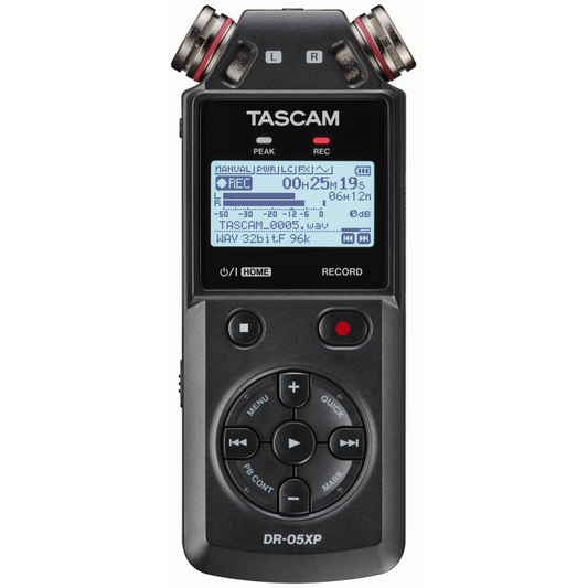 Tascam 2-CH 32-BIT FLOAT RECORDER W/USB-C INTERFACE