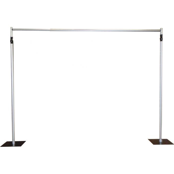 3m x 3m Aluminium Pipe and Drape Support System / Wedding Event Backdrop - 3m max height