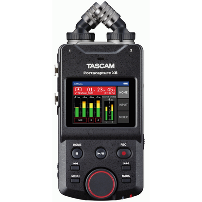 TASCAM PORTACAPTURE X6 HANDHELD MULTITRACK RECORDER