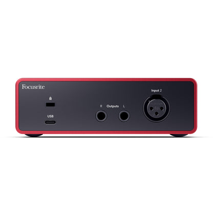 Focusrite Scarlett Solo Gen 4 2-in/2-out USB Audio Interface w/ Air Mode