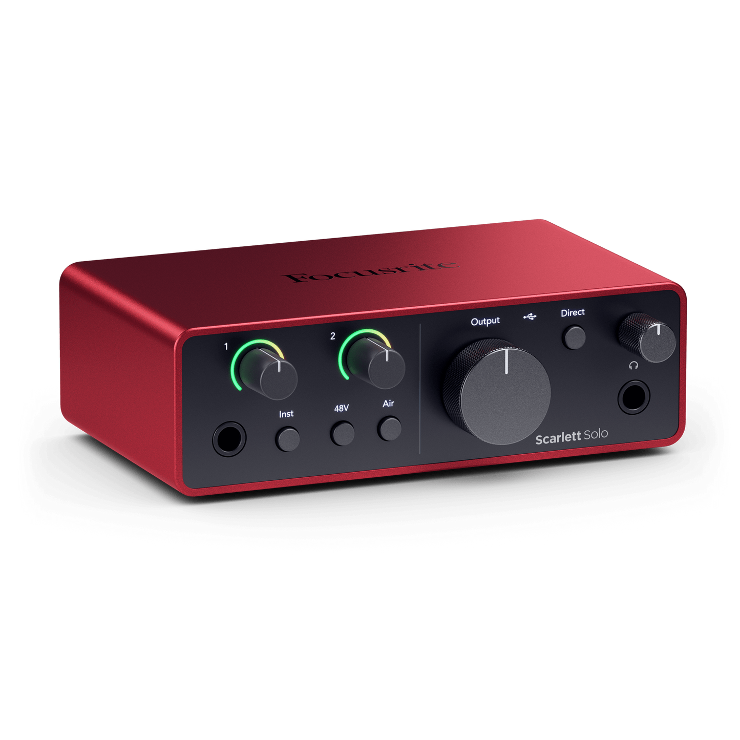 Focusrite Scarlett Solo Gen 4 2-in/2-out USB Audio Interface w/ Air Mode