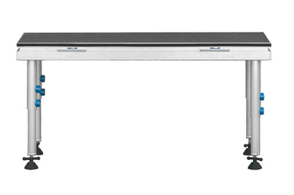 DJ TABLE  Portable stage panel 61cmx 122cm size, 60cm to 100cm high legs